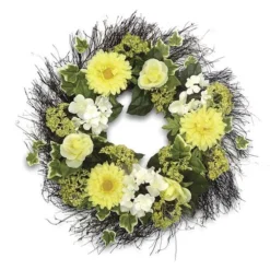 Enchanted Garden™ 24" Spring Wreath - Assorted Styles -The Thrive Yard Sales 2773456B