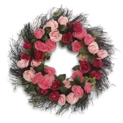 Enchanted Garden™ 24" Spring Wreath - Assorted Styles -The Thrive Yard Sales 2773456C