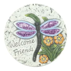 Enchanted Garden™ 7" Welcome Stepping Stone - Assorted Styles -The Thrive Yard Sales 2773695 P 4