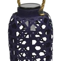 Enchanted Garden™ 12" Bamboo Solar LED Lantern - Assorted Colors -The Thrive Yard Sales 2773853 2022Color 01 2400px