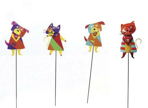 Enchanted Garden™ Cat Or Dog Garden Stake - Assorted Styles 3 Enchanted Garden™ Cat Or Dog Garden Stake - Assorted Styles