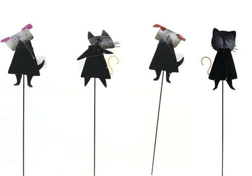 Enchanted Garden™ Cat Or Dog Garden Stake - Assorted Styles 4 Enchanted Garden™ Cat Or Dog Garden Stake - Assorted Styles - Image 2