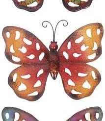 Enchanted Garden™ 11" Metal Butterfly Outdoor Wall Art - Assorted Styles