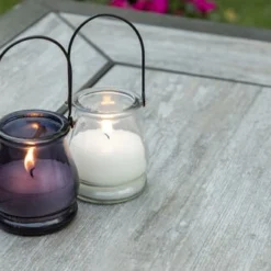 Enchanted Garden™ 4" Lantern Jar Citronella Candle - Assorted Colors -The Thrive Yard Sales 2774090 FirePit outdoordecor2