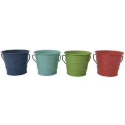 Enchanted Garden™ 2-3/4" Painted Bucket Citronella Candle - Assorted Colors