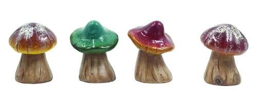 Enchanted Garden™ 5" Resin Mushroom Statue - Assorted Styles 3 Enchanted Garden™ 5" Resin Mushroom Statue - Assorted Styles