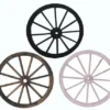 Enchanted Garden™ 23" Wagon Wheel Outdoor Wall Art - Assorted Colors -The Thrive Yard Sales 2774275 1800