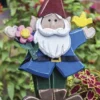 Enchanted Garden™ 27" Wood Gnome With Flower