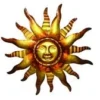 Enchanted Garden™ 24.4" Metal Sun Outdoor Wall Art - Assorted Styles