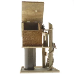 Enchanted Garden™ 12" Treehouse Bird House And Feeder -The Thrive Yard Sales 2774508leftopen