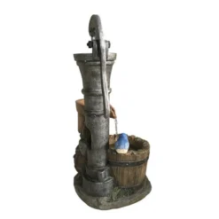 Enchanted Garden™ 24" Tiered Water Pump Outdoor Water Fountain -The Thrive Yard Sales 2774617Leftside