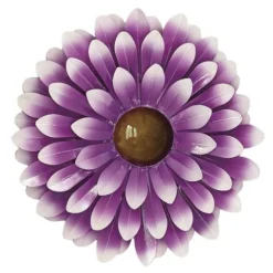Enchanted Garden™ 13" Metal Flower Outdoor Wall Art