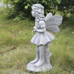 Enchanted Garden™ 18.5" Fairy Statue - Assorted Styles -The Thrive Yard Sales 2774731 AG38275J1 287 FAIRY side1 SCENIC