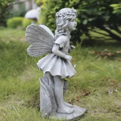 Enchanted Garden™ 18.5" Fairy Statue - Assorted Styles -The Thrive Yard Sales 2774731 AG38275J1 287 FAIRY side2 SCENIC