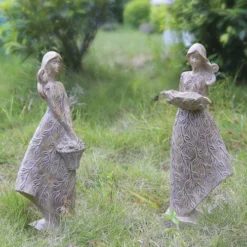 Enchanted Garden™ 17" Girl Statue - Assorted Styles -The Thrive Yard Sales 2774735 AG30404 GIRL STATUE SCENIC TOGETHER