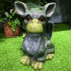 Enchanted Garden™ 12" Resin Dragon -The Thrive Yard Sales 2774746 P SC V2