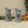 Enchanted Garden™ 10" Metal Pitcher - Assorted Styles -The Thrive Yard Sales 2774754