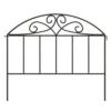 Enchanted Garden 30"H X 36"W Arched Top Scroll Fence Panel -The Thrive Yard Sales 2774918