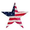 Enchanted Garden™ 23" Metal Patriotic Star Outdoor Wall Art