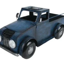 Enchanted Garden™ Solar Metal Truck In Blue
