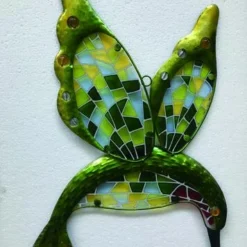 Enchanted Garden™ 18.5" Hummingbird Outdoor Hanging Art - Assorted Styles -The Thrive Yard Sales 2775043 yellow P SF V2