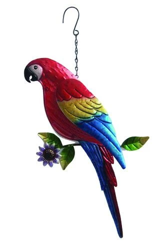 Enchanted Garden™ 17.3" Parrot Outdoor Wall Art - Assorted Styles 4 Enchanted Garden™ 17.3" Parrot Outdoor Wall Art - Assorted Styles - Image 2