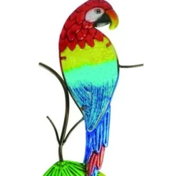 Enchanted Garden™ 17.3" Parrot Outdoor Wall Art - Assorted Styles 7 Enchanted Garden™ 17.3" Parrot Outdoor Wall Art - Assorted Styles -The Thrive Yard Sales 2775051 leaf P SF V2