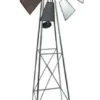 Enchanted Garden™ 60" Galvanized Solar Windmill -The Thrive Yard Sales 2775064