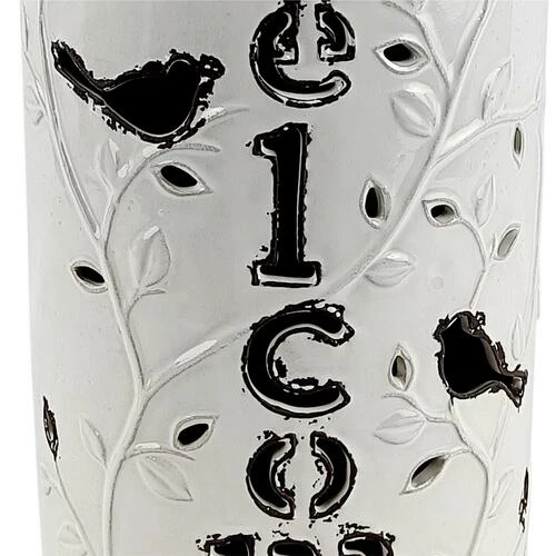 Enchanted Garden™ 19.5" Solar Welcome Lantern 7 Enchanted Garden™ 19.5" Solar Welcome Lantern - Image 5