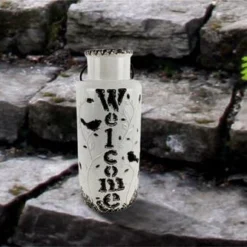 Enchanted Garden™ 19.5" Solar Welcome Lantern 10 Enchanted Garden™ 19.5" Solar Welcome Lantern -The Thrive Yard Sales 2775120 sc1