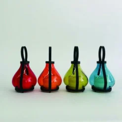 Enchanted Garden™ 6.3" Glass Flameless Candle LED Lantern - Assorted Styles -The Thrive Yard Sales 2775135 P RS V2