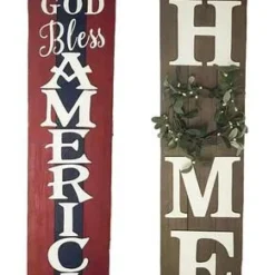 Enchanted Garden™ 43" Double-Sided Outdoor Wall Art