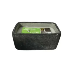 Enchanted Garden™ 16 Oz. Square Concrete Citronella Candle - Assorted Colors -The Thrive Yard Sales 2775217 Black pkg 2021 CMYK
