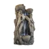 Enchanted Garden™ 52" Tiered Tree Trunk Outdoor Water Fountain -The Thrive Yard Sales 2775241 1800 ALPIN001
