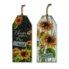Enchanted Garden™ 19" Wood Sunflower Wall Outdoor Wall Art - Assorted Styles -The Thrive Yard Sales 2775277