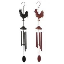 Enchanted Garden® 29" Rooster Wind Chime - Assorted Colors