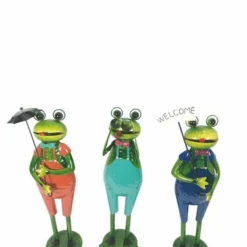 Enchanted Garden™ 20.5" Standing Frog Statue - Assorted Styles