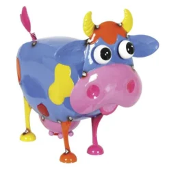 Enchanted Garden™ 10.2" Metal Cow Statue