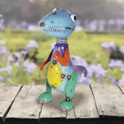 Enchanted Garden™ 12" Metal Dionsaur Statue -The Thrive Yard Sales 2775364 91525 alt60 maindayLS
