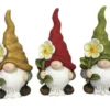 Enchanted Garden™ 17.3" Gnome Statue With Flower - Assorted Styles -The Thrive Yard Sales 2775380