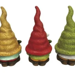 Enchanted Garden™ 17.3" Gnome Statue With Flower - Assorted Styles 11 Enchanted Garden™ 17.3" Gnome Statue With Flower - Assorted Styles -The Thrive Yard Sales 2775380 BK