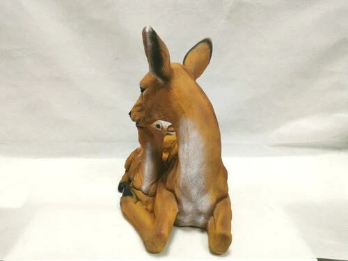 Enchanted Garden™ 13.8" Momma & Fawn Statue 5 Enchanted Garden™ 13.8" Momma & Fawn Statue - Image 3