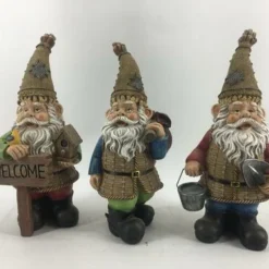 Enchanted Garden™ 13" Resin Gnome Statue - Assorted Styles