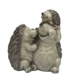 Enchanted Garden™ 13.7" Hedgehog Family Statue