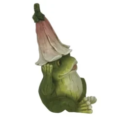 Enchanted Garden™ 6.3" Resin Frog Statue - Assorted Styles 18 Enchanted Garden™ 6.3" Resin Frog Statue - Assorted Styles -The Thrive Yard Sales 2775392 P B LS