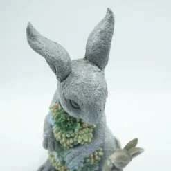 Enchanted Garden™ 12.8" Resin Succulent Rabbit Statue -The Thrive Yard Sales 2775393 P TP.jpg