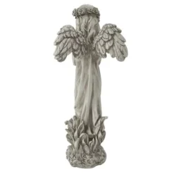 Enchanted Garden™ 19.2" Resin Praying Angel Statue -The Thrive Yard Sales 2775402 P BK