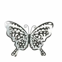 Enchanted Garden™ 12" Metal Butterfly Outdoor Wall Art