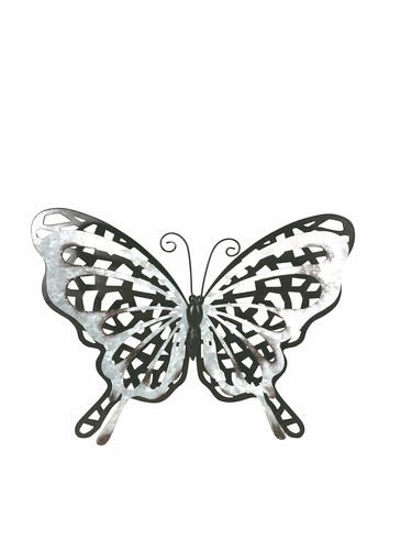 Enchanted Garden™ 12" Metal Butterfly Outdoor Wall Art 3 Enchanted Garden™ 12" Metal Butterfly Outdoor Wall Art
