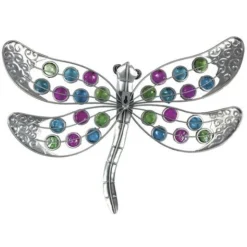 Enchanted Garden™ 14.7" Beads Dragonfly Outdoor Wall Art - Assorted Styles -The Thrive Yard Sales 2775410 1 P BK 1800